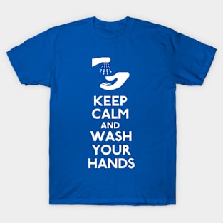 Keep Calm and Wash Your Hands Coronavirus T-Shirt